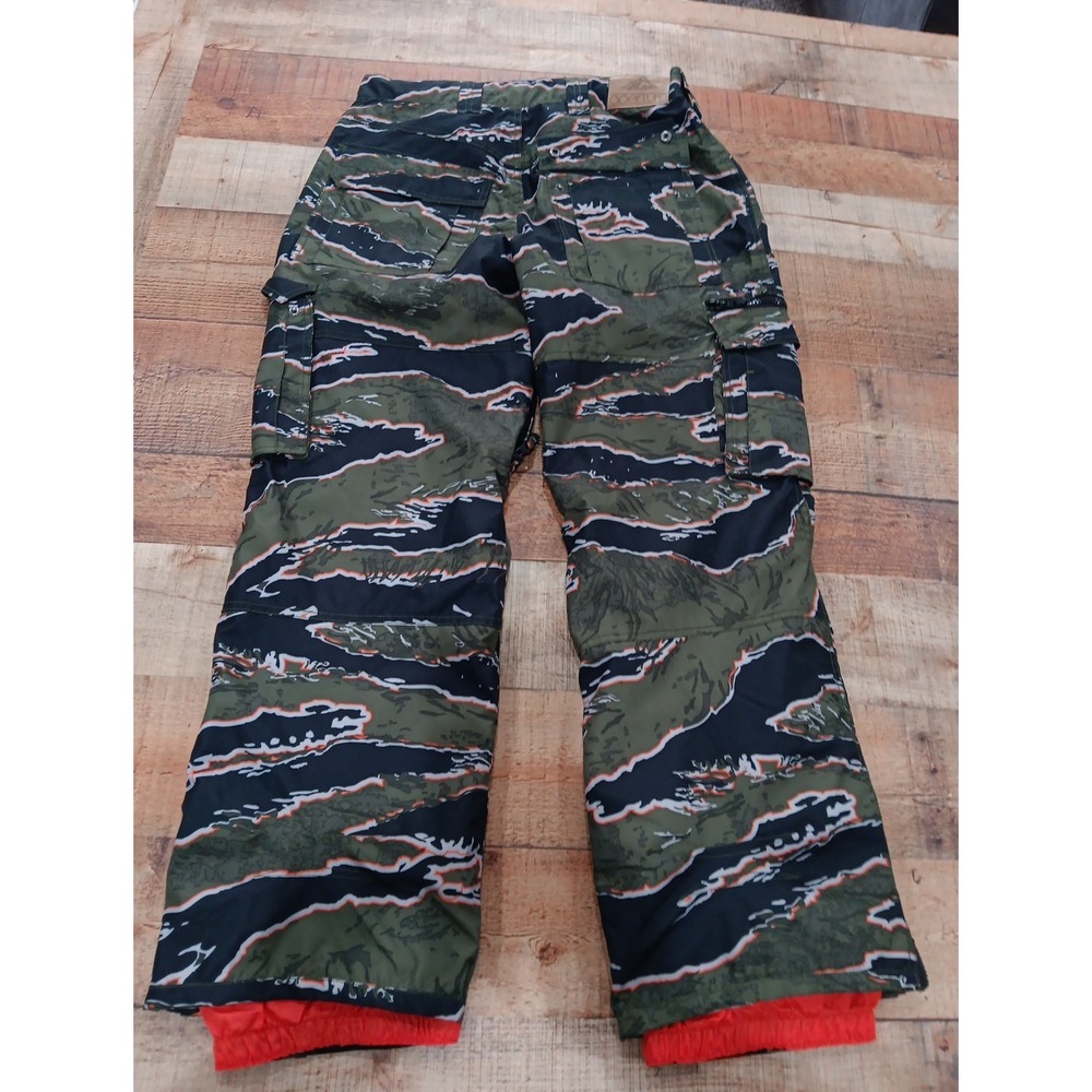 Aperture Sentry Tiger Camo Mens L Snowboard Ski Waterproof Cargo Pockets 2461 - Picture 11 of 16